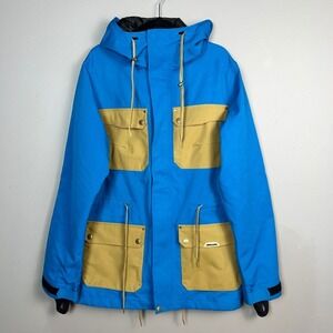 Armada Jacket Men's Medium Unita Snowboarding‎ blue green